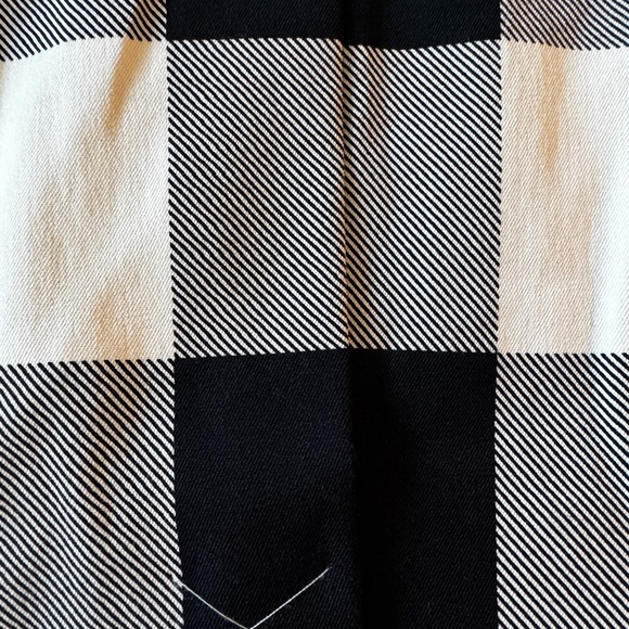 Talbots Black and White Checkered Skirt - Picture 3 of 3